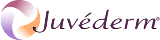 Juvéderm logo design for cosmetic products.